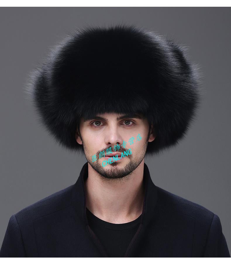 狗皮帽子新款冬仿毛雷锋帽男东北加棉保暖护耳棉帽骑车户外防寒狗皮帽