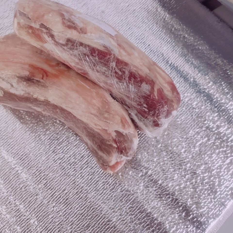 手抓扇子骨3斤新鲜羊扇骨肋骨油炸冷冻商用食材1500g