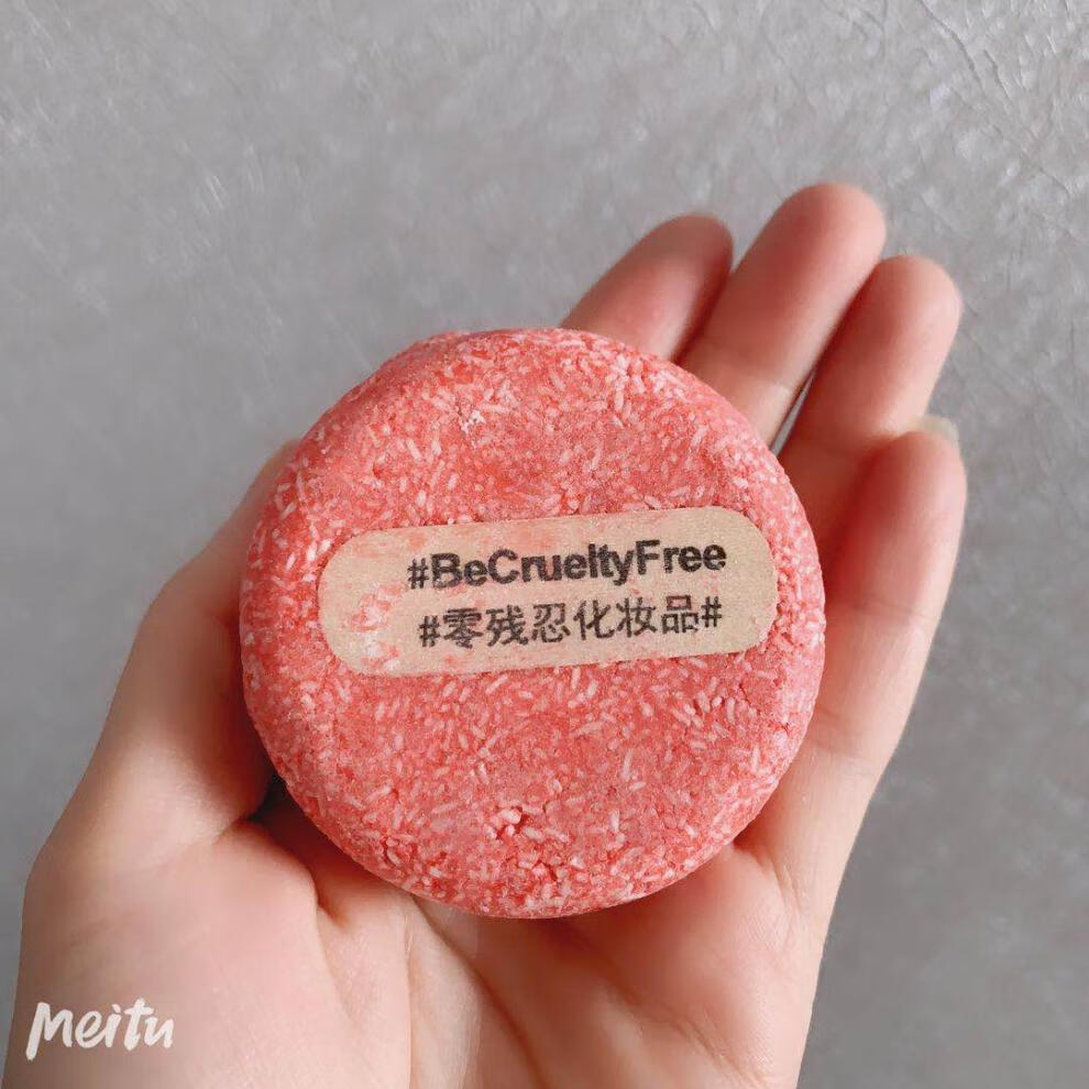 lush岚舒再新new小红帽手工洗头皂洗发皂55g洗发皂备注款式皂盒按摩刷