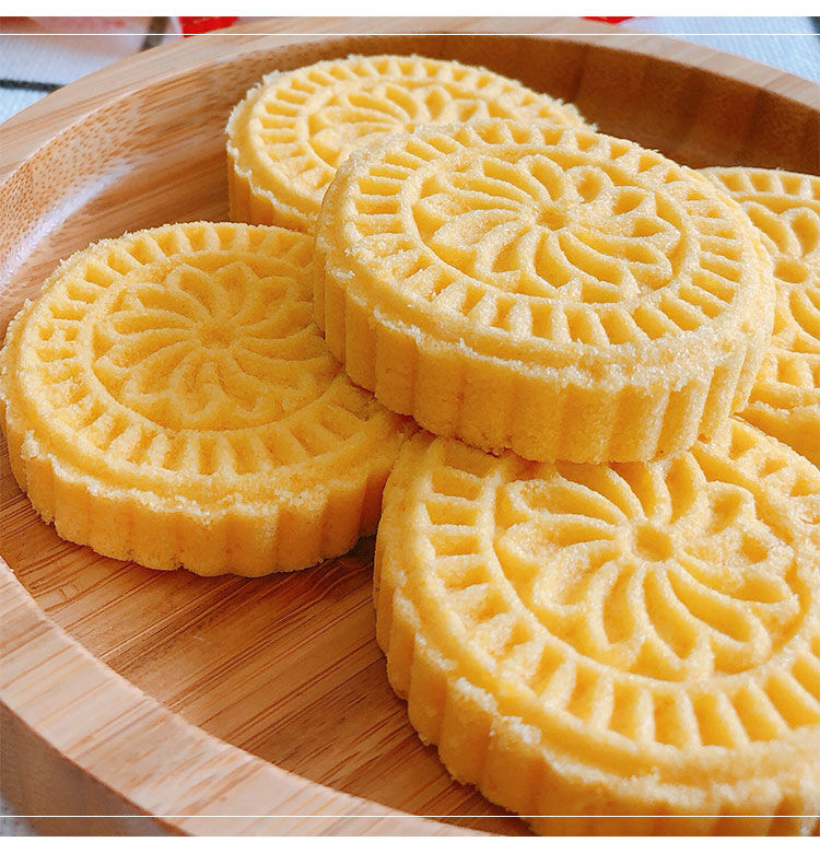 小米淮山糕薏米糕饼广式点心山药糕点粗粮代餐早餐广东传统特产零食