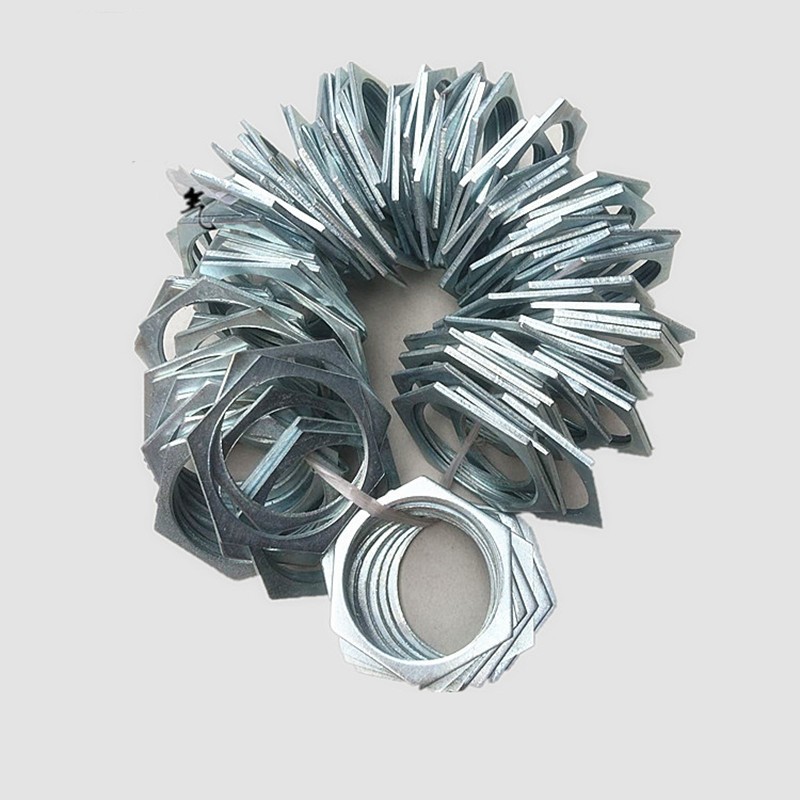 根母 锁片 镀锌钢管根母水纳子 衲子片 焊管锁母 管帽 螺帽 dn40 1.