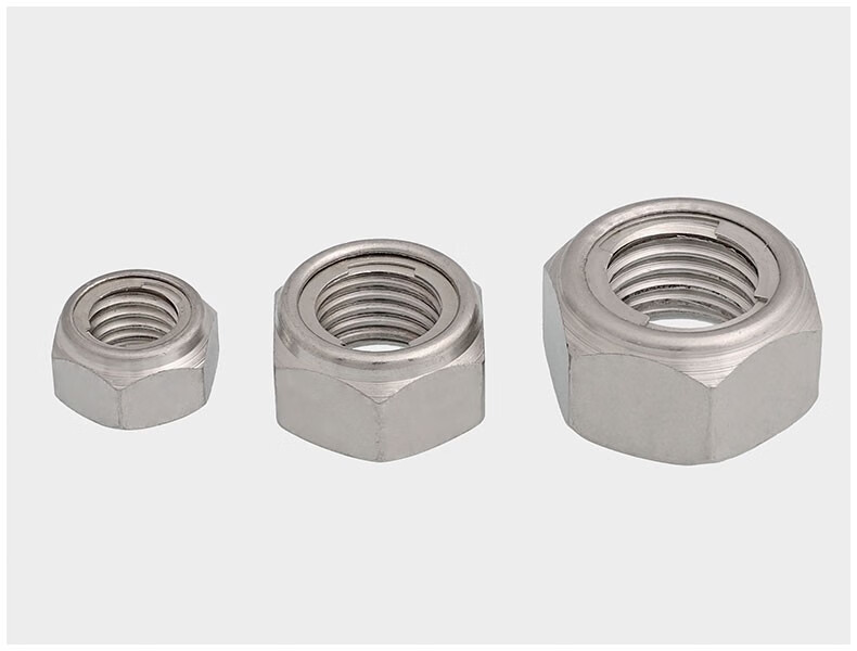 威旺304不锈钢金属锁紧螺母 全金属自锁螺母 防松螺帽 防滑螺丝帽 防