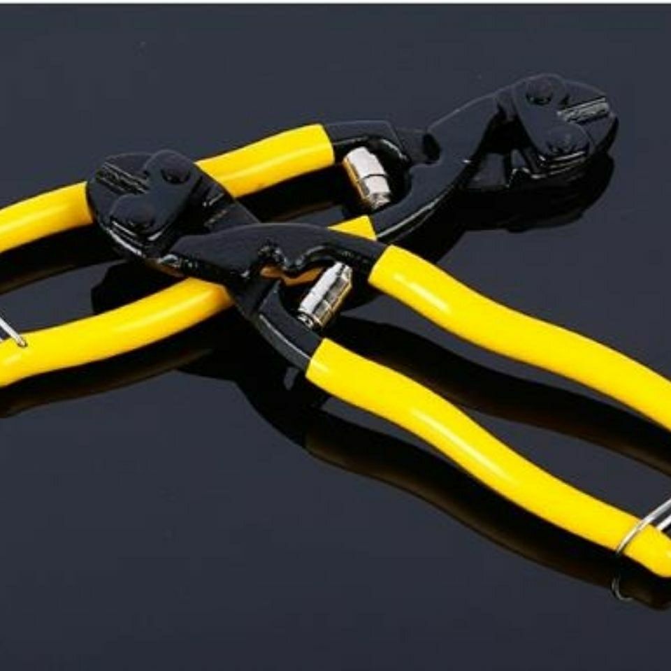 8寸迷你断线钳大力剪钢丝铁丝断线钳头钢筋钳大力剪剪钢丝逃生钳8寸