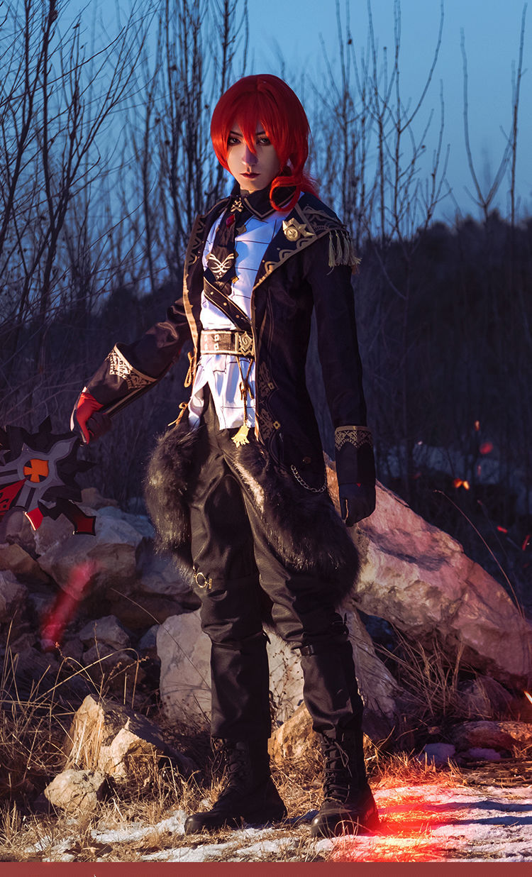 cos原神cos迪卢克cos服cosplay原神游戏套装cosply服装男全套迪卢克