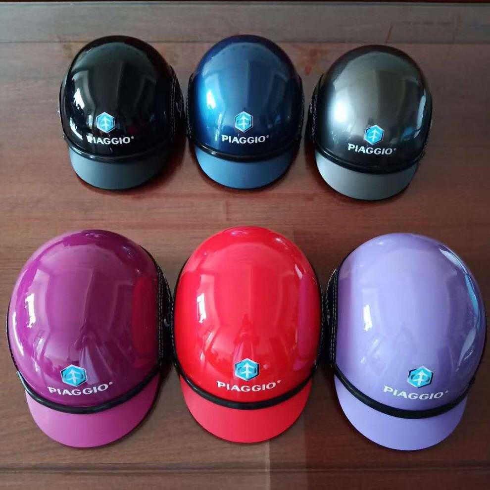 适用于适用越南夏季半盔头盔espa比亚乔摩托车电瓶车均码半盔佩戴舒适