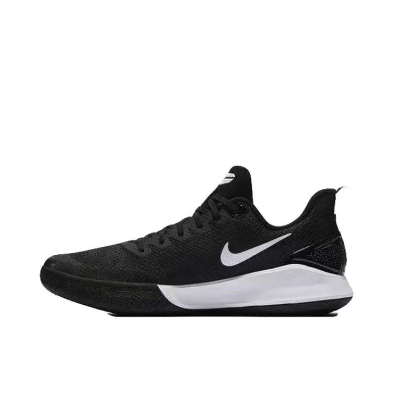 focus 科比曼巴白金黑白学生轻便透气球鞋ao4434-004 白金_(zoom气垫)