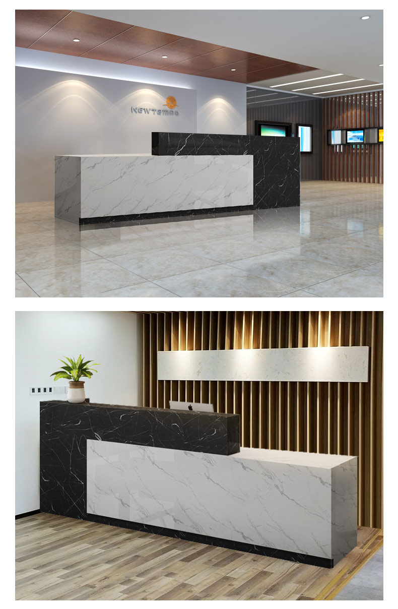 sivir前台接待柜收银台现代简约超市美容院服装店铺小型