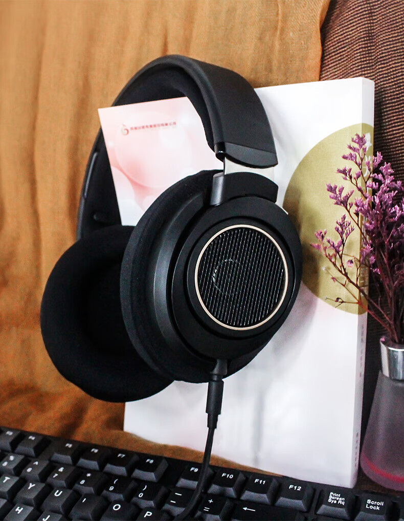 飞利浦(philips) shp9600重低音hifi头戴开放式手机音乐耳机shp9500