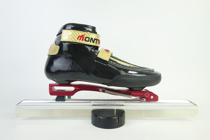 源自加拿大枫叶冰刀定位速滑冰刀鞋脱位成人儿童大道速滑冰刀鞋蒙特玛