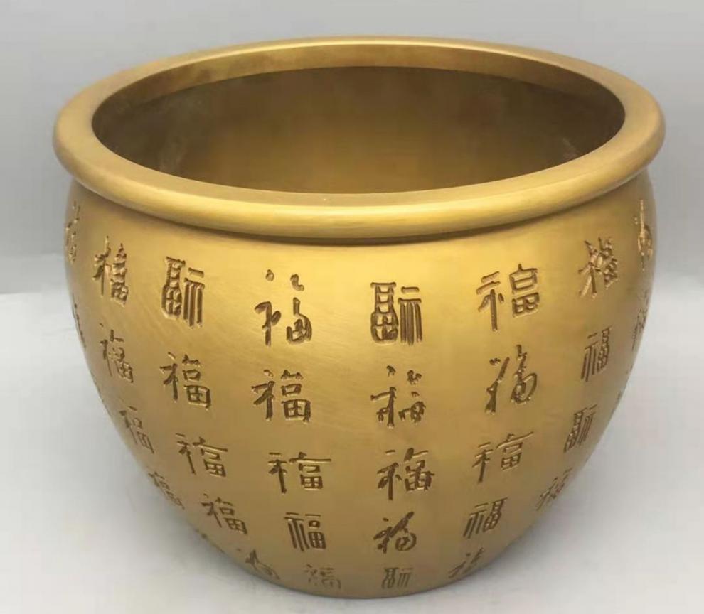 一款小号进宝福字缸  实木底座【图片 价格 品牌 报价】