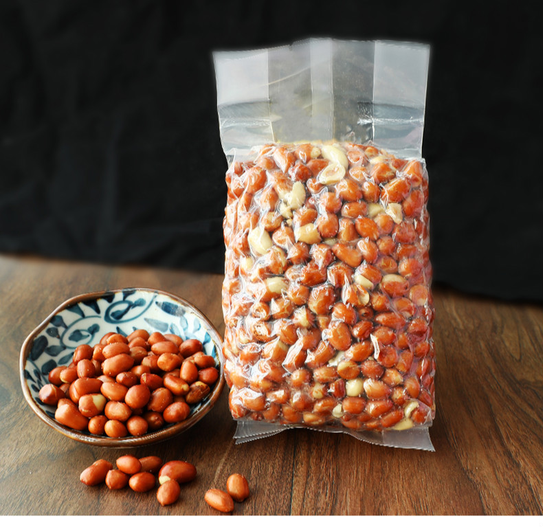 油炸花生米熟原味餐饮酒店下酒菜7斤真空小包装 油炸花生米休闲零食