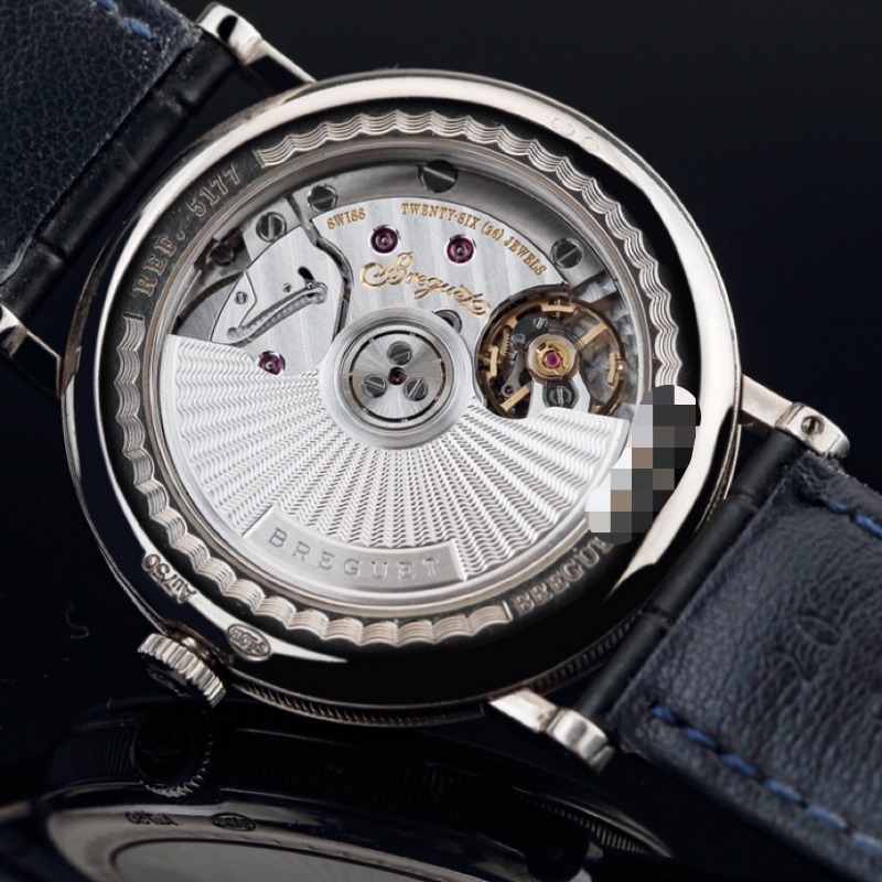 【二手95新】宝玑珐琅面 5177bb/29/9v6 自动机械男表 表径38mm 17年