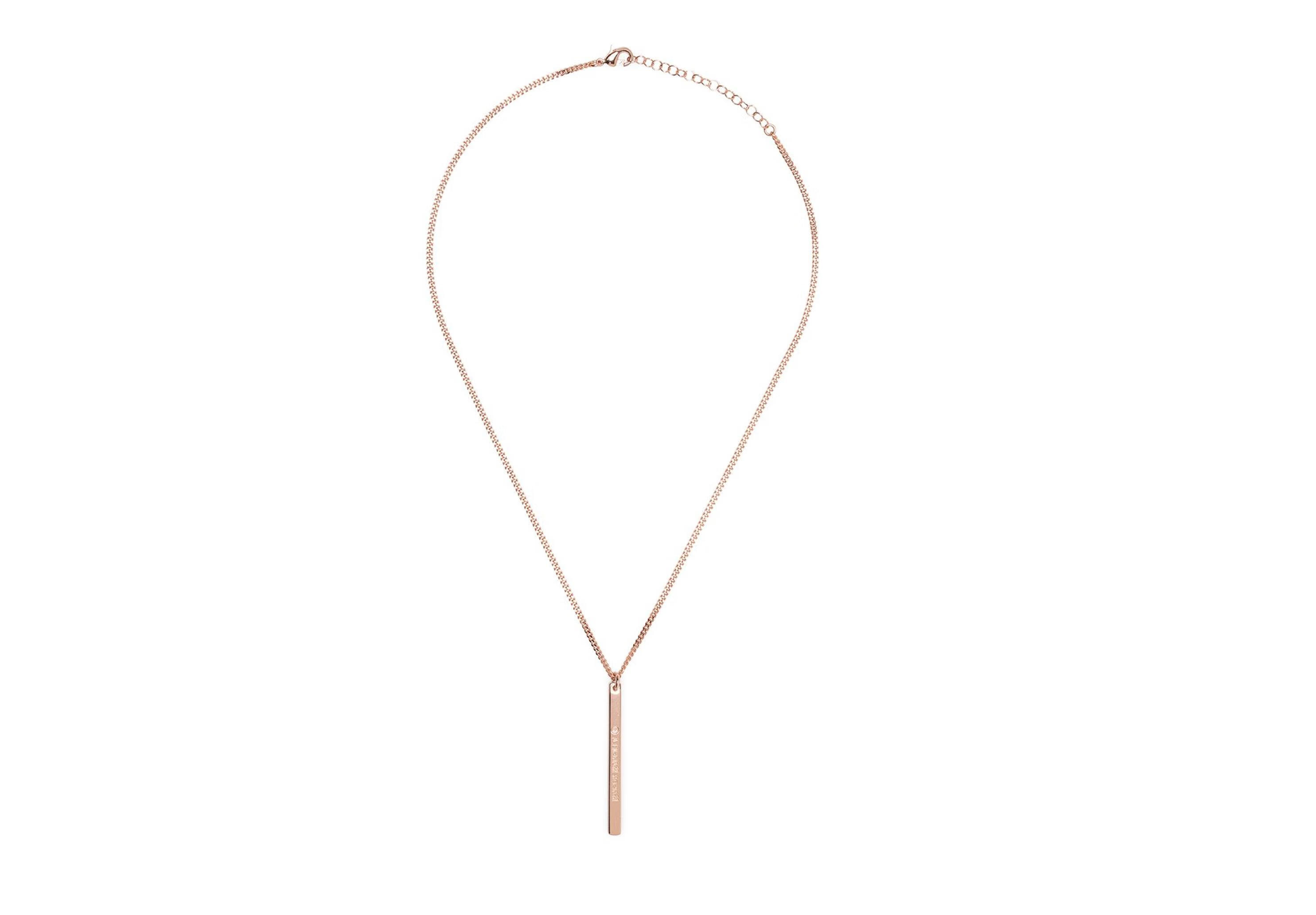 mm6 maison margiela 21春夏女士logo吊饰项链 金属色 均码【图片