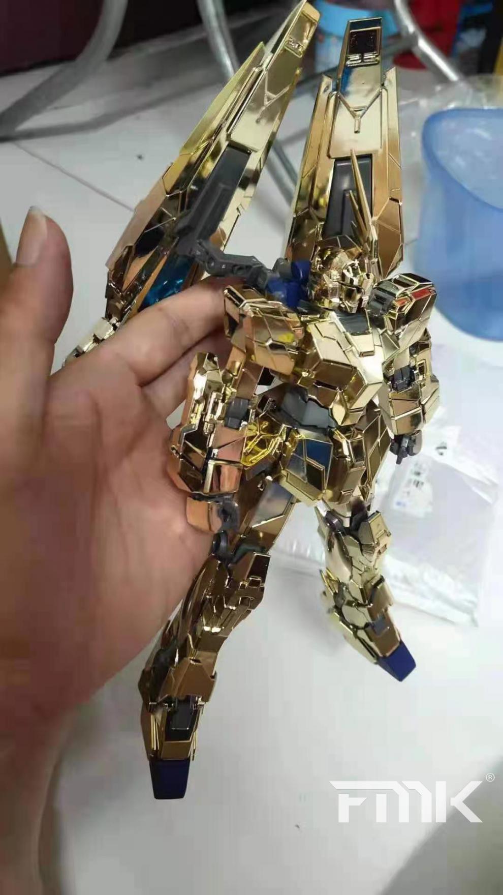 菲尼克斯高达pg [fmk]大班6642 mg菲尼克斯 独角兽3号机 爆甲独角兽