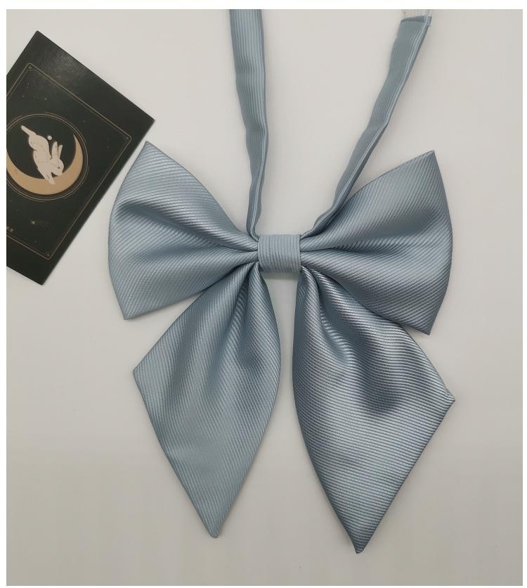 南极人 jk领带领结2021年新品【斜纹羽根】领结女斜角纯色jk制服水手