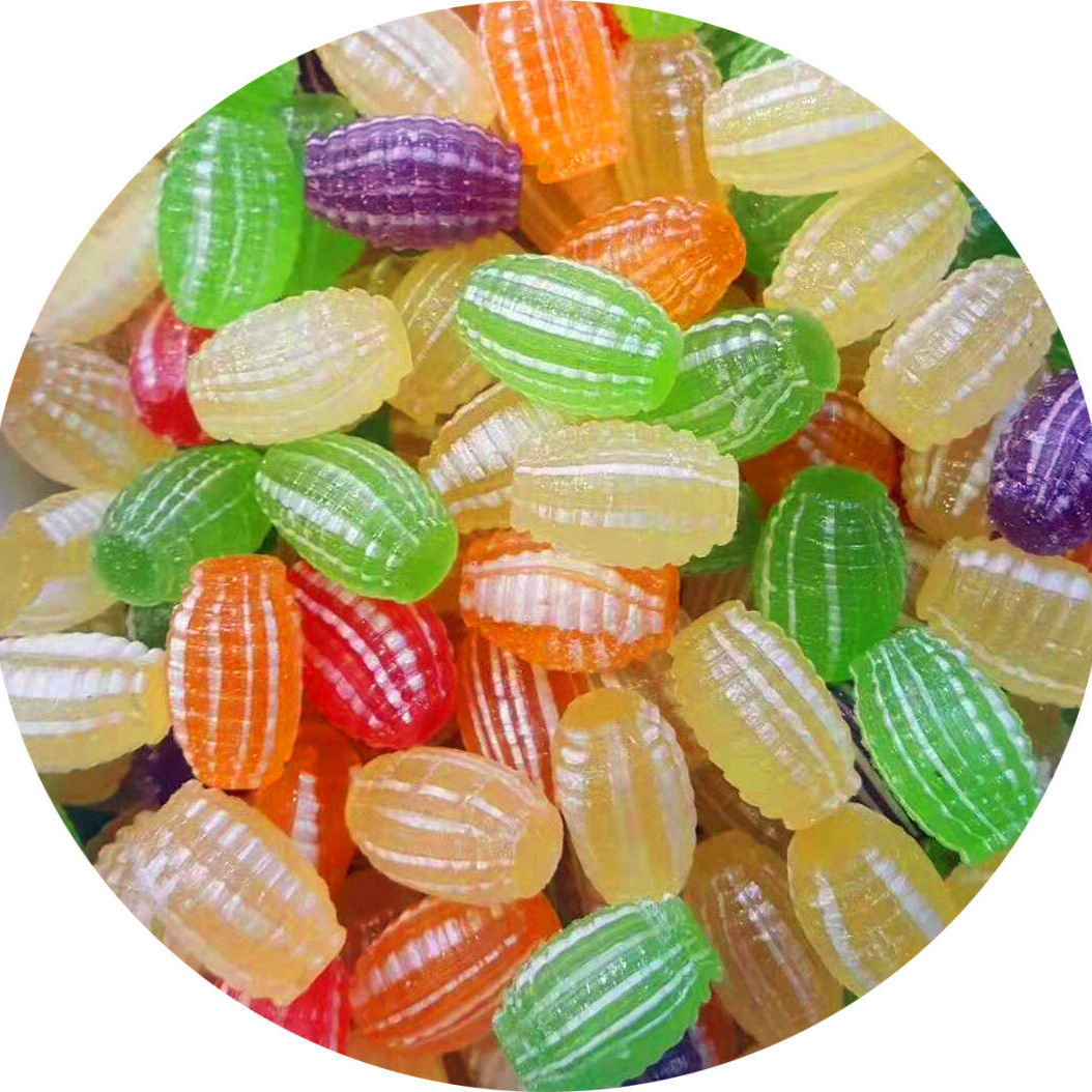 老式糖果老式水果糖大糖球独立包传统喜糖零食水果糖橘子硬糖 半斤装