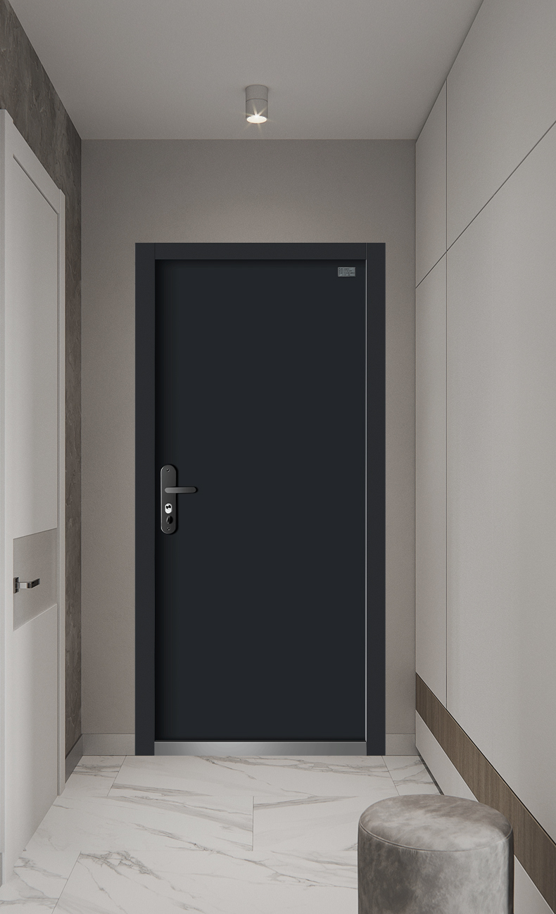 合家利防盗门入户门家用定制子母门隔音进户门2050960860指纹锁