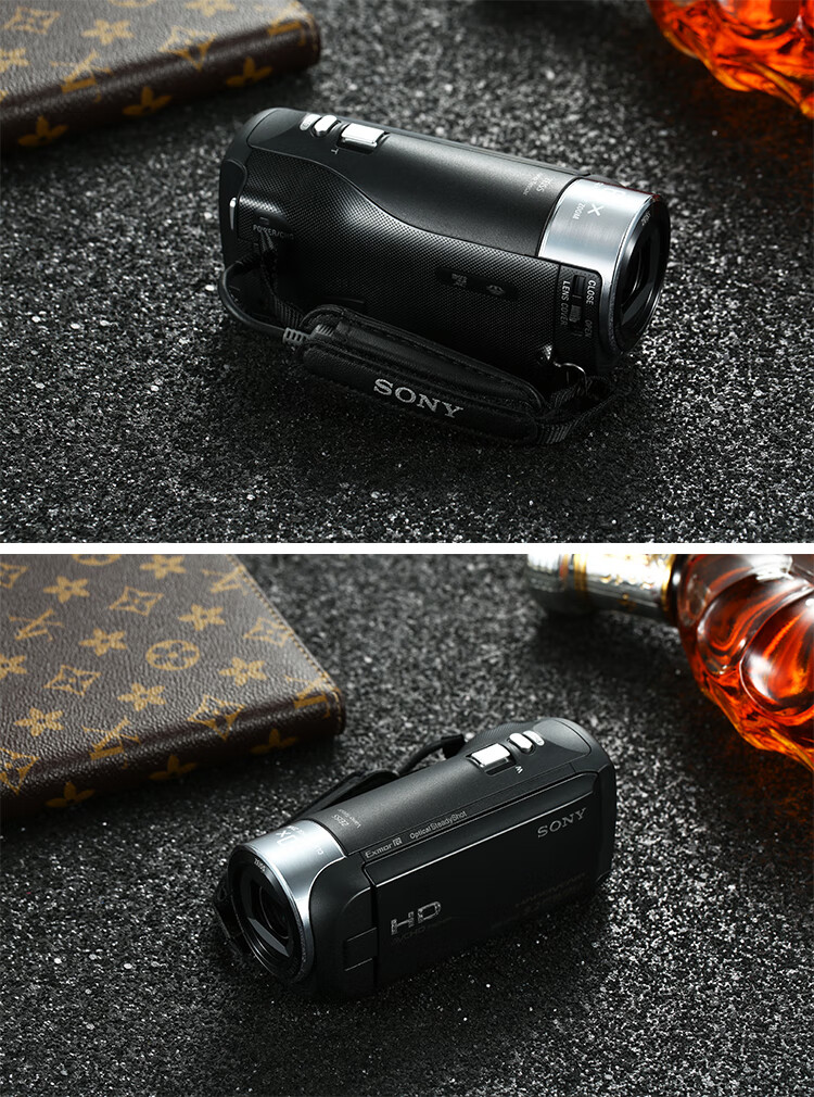 摄像机 便携式dv 录影机 索尼cx405(32g卡 包 三脚支架 电池*2)【图片