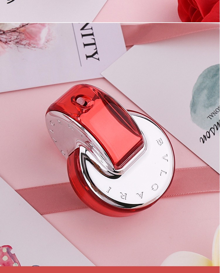 宝格丽(bvlgari)omnia coral晶艳纯香(红晶)女士淡香水 红水晶三八节