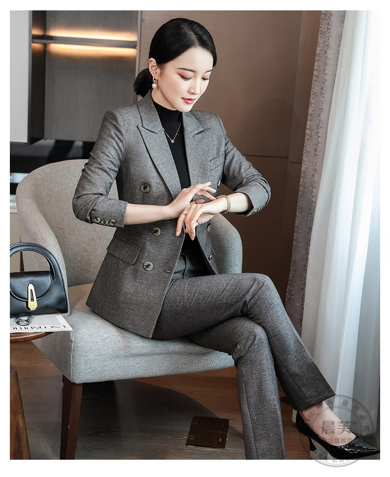 外套女商务正装时尚气质御姐女神范ol总裁经理白领律师西服工装工作服