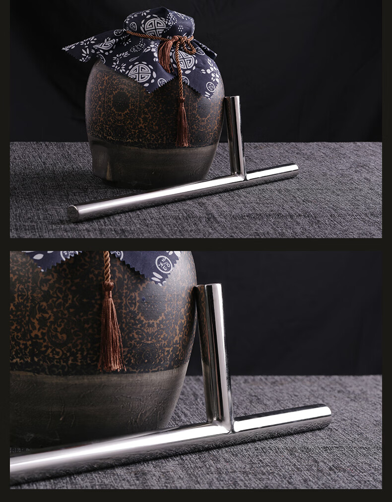 不锈钢武术双拐t型拐棍浮萍拐东方棍丁字拐棍 d号:2只,背袋 教程 这是