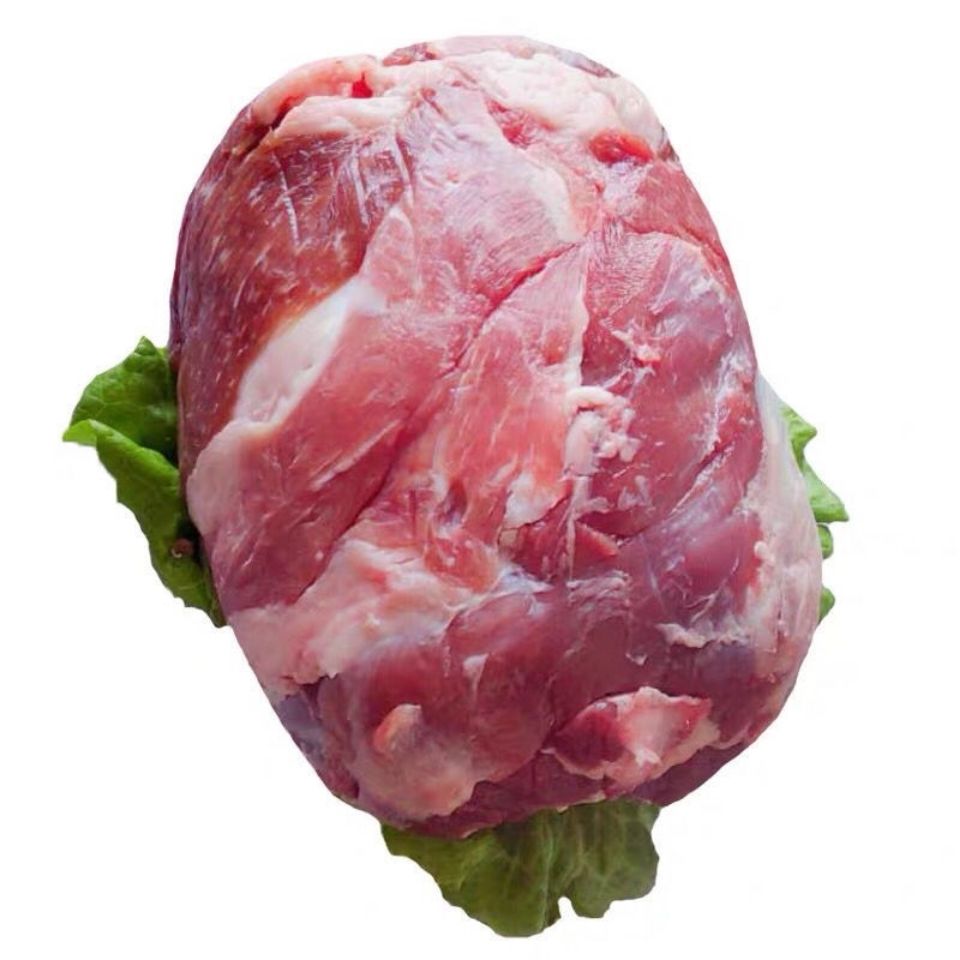 老闫家新鲜冷冻羔羊去骨羊腿肉调理羊肉后腿包烧烤羊肉串食材5斤2500g