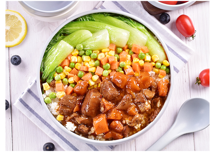 米小福常温料理包 红烧牛肉单袋200g/袋 香川红烧味牛肉外卖半成品