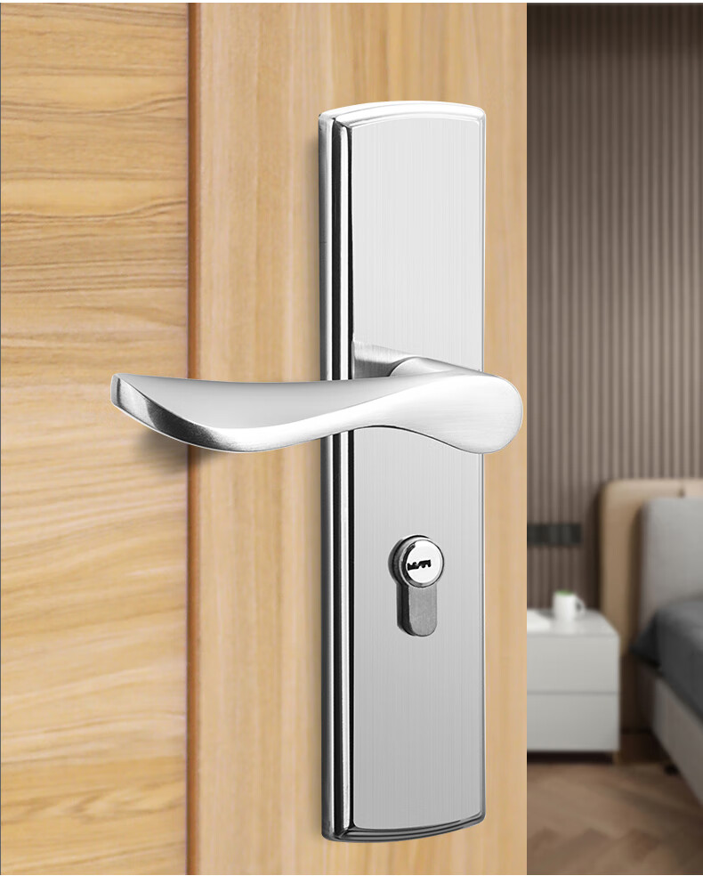 防盗门锁家用通用型卧室房间室内房门木门锁具门把手老式换锁手柄cma