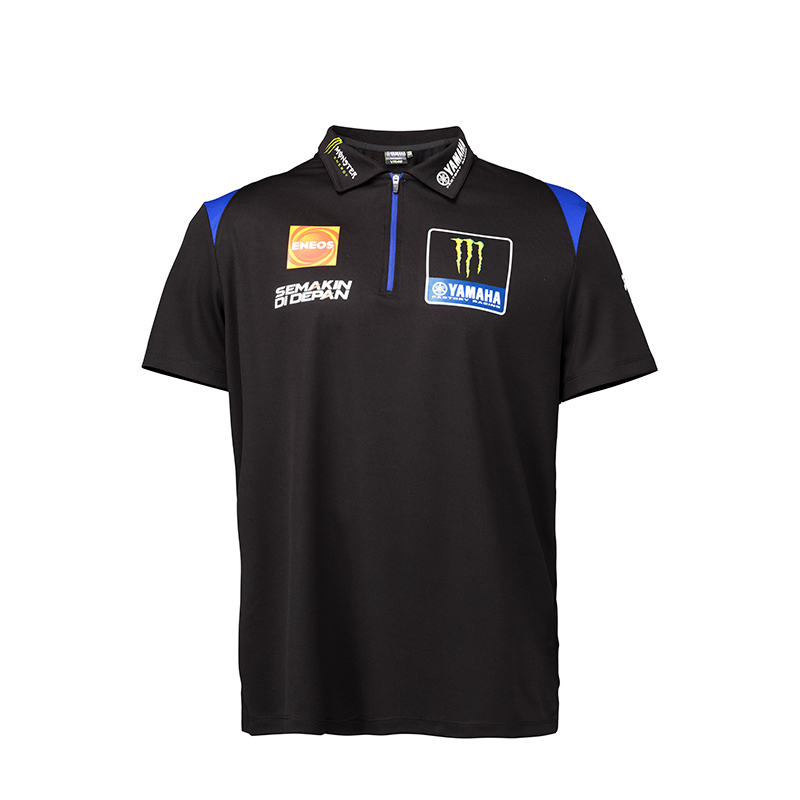yamaha雅马哈 2022款motogp厂队polo衫短袖t恤摩托骑士服夏季 黑色