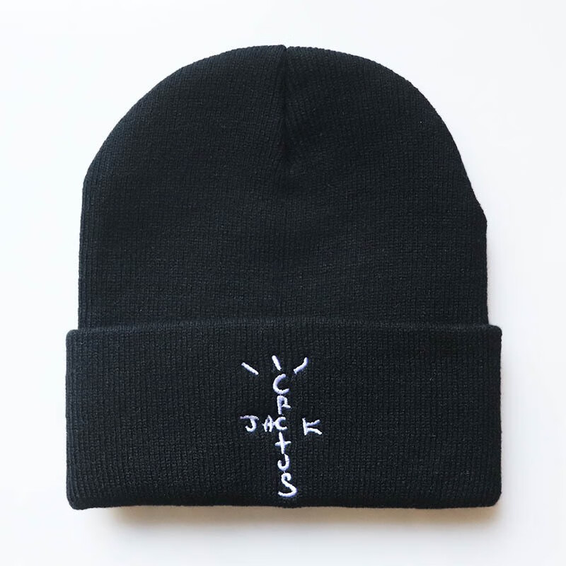 travis scott帽子 仙人掌jack针织帽秋冬季帽子astroworld保暖毛线帽