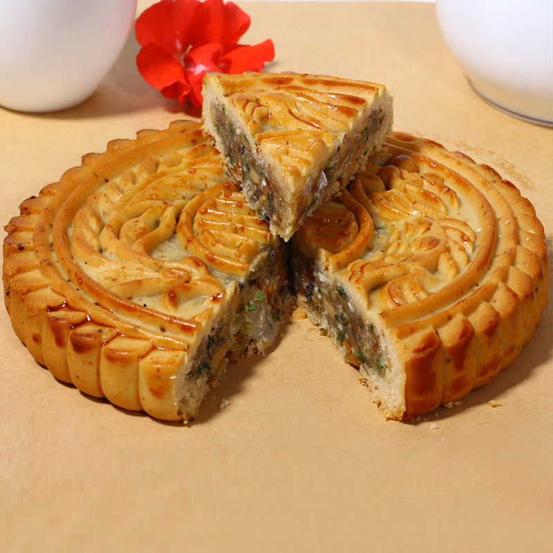 河南特产五仁大月饼传统手工老式糕点冰糖青红丝正宗散装中秋礼盒预计