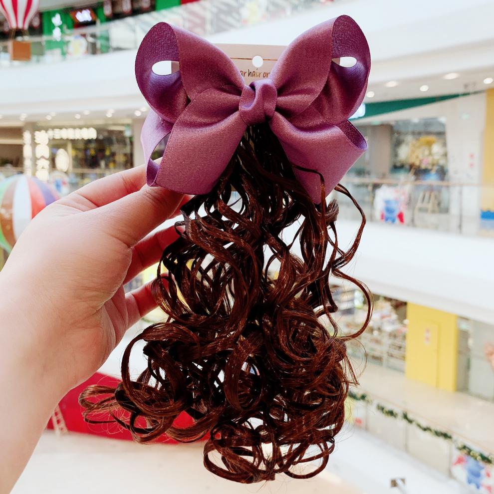 迪士尼(disney)小孩子的儿童假发女童公主造型小孩子学生表演自然逼真