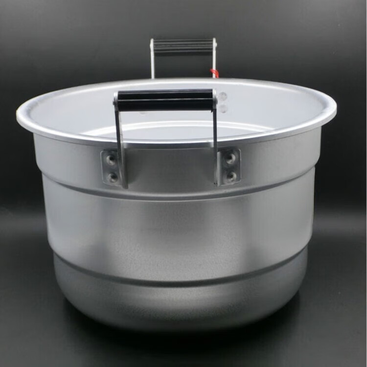 碑匠 用铝蒸锅特厚加深二层双篦大蒸锅汤锅老式大铝锅2848cm墩官方