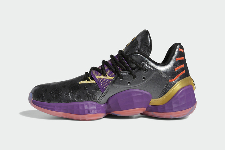 adidas阿迪达斯男鞋哈登4代耐磨缓震实战训练战靴透气舒适篮球鞋fw