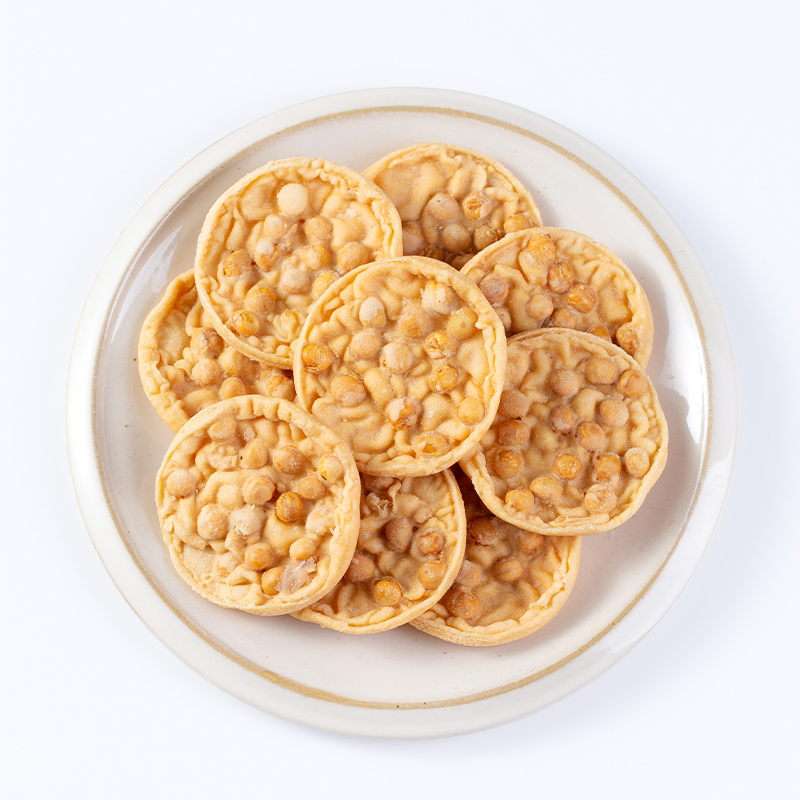 月亮巴粑豆巴子赣州花生江西特产零食小吃客家豆饼油炸锅巴500g (当天