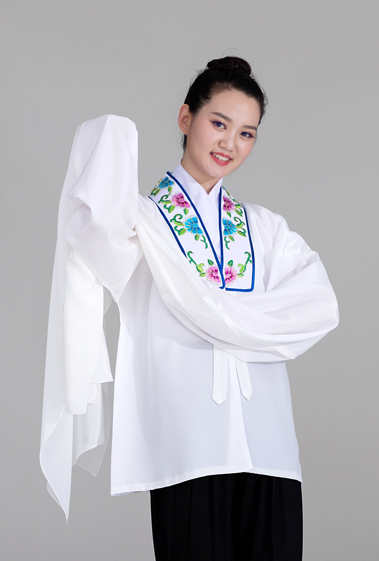 结盟者 戏服越剧戏剧京剧黄梅戏服装戏曲练功服青衣花旦衣服练功水袖