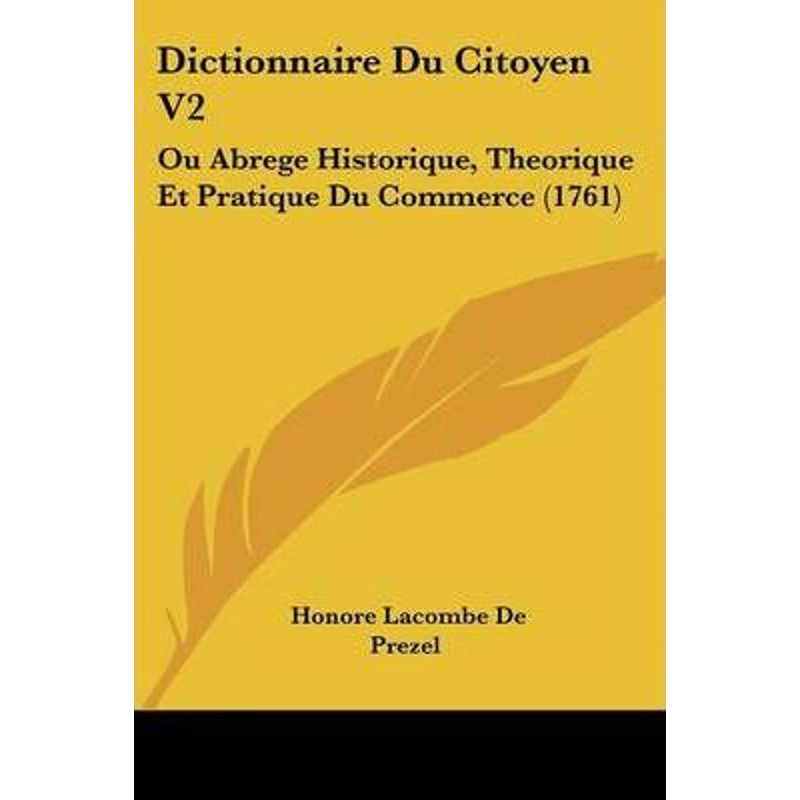 按需印刷Dictionnaire Du Citoyen V2[9781104088675]