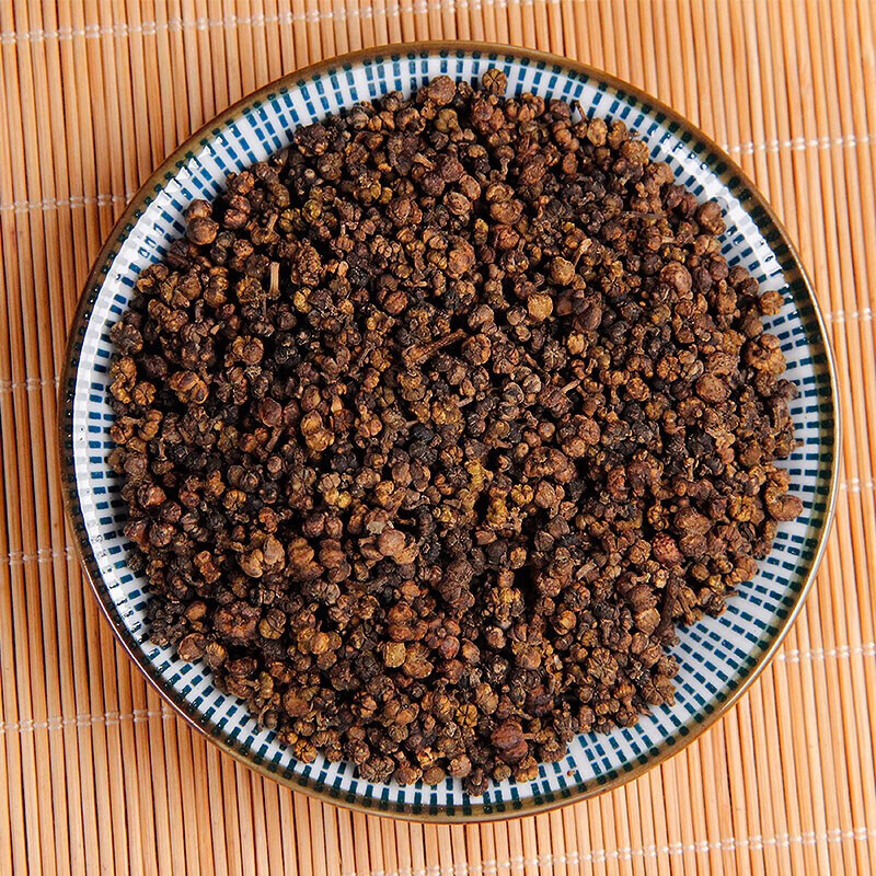 制吴茱萸药材 正宗药用制吴茱萸 新货炙吴茱萸500克 炙吴茱萸250克