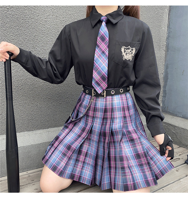 电竞少女jk制服格裙原创正版套装板桥制服部日系学院风春夏基础款 918