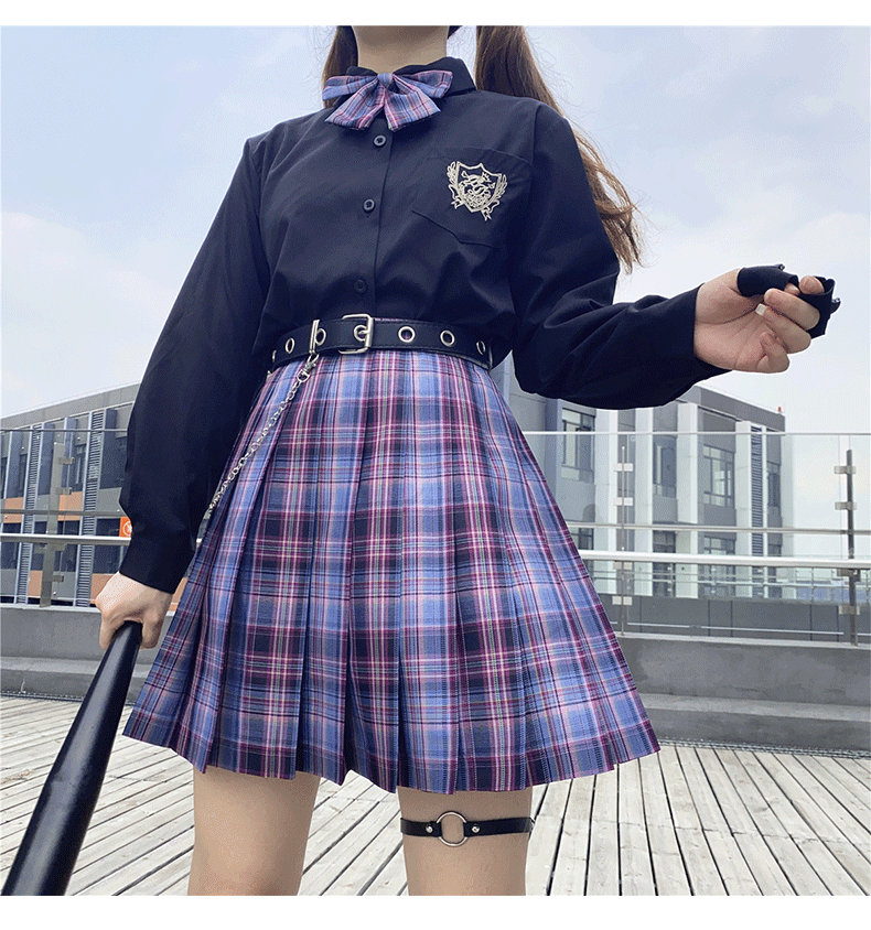 电竞少女jk制服格裙原创正版套装板桥制服部日系学院风春夏基础款 918
