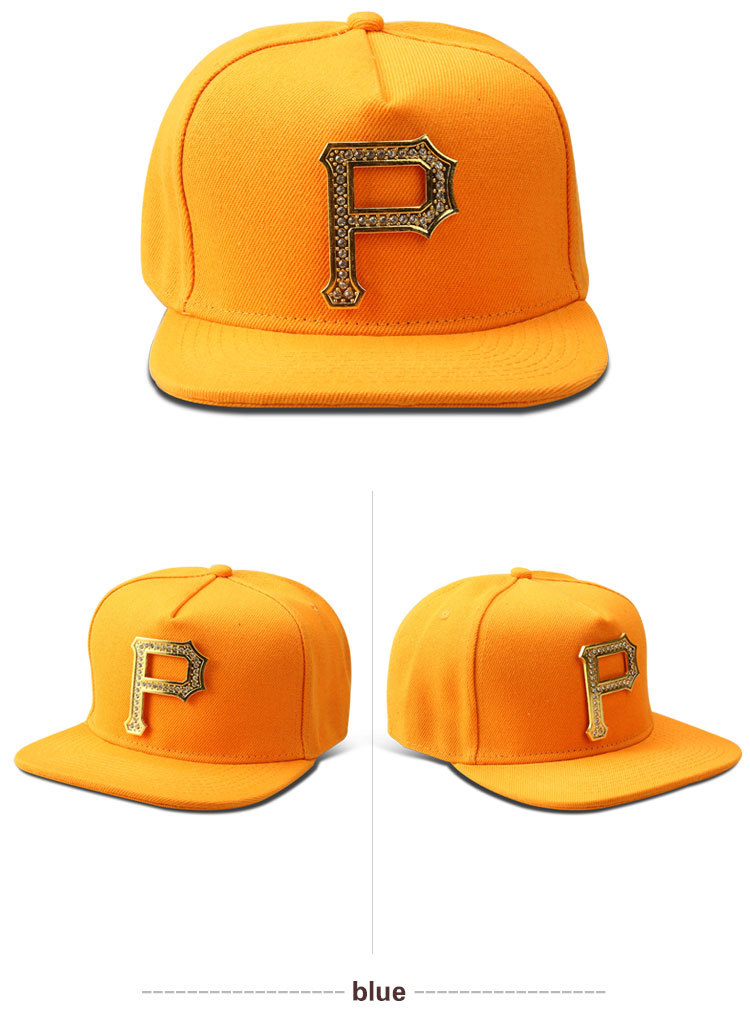 rogosky 专柜潮牌男士春夏新款嘻哈欧美个性百搭棒球帽镶钻p字logo平