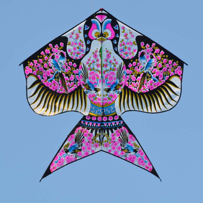 蚁族yizu潍坊风筝批发沙燕烫金燕子风筝装饰促销活动13米18米d款三角