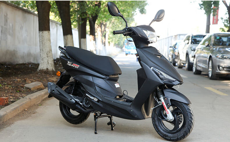 享惠油踏板摩托车排气管静音125通用鬼火原装排气管回压gy6福喜排气