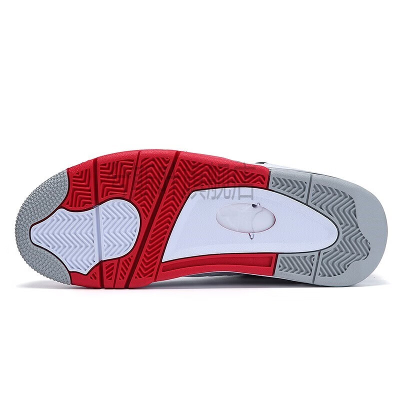 【官方旗舰店】欧文联名aj热熔岩乔4黑红女鞋白水泥鸳鸯实战运动气垫