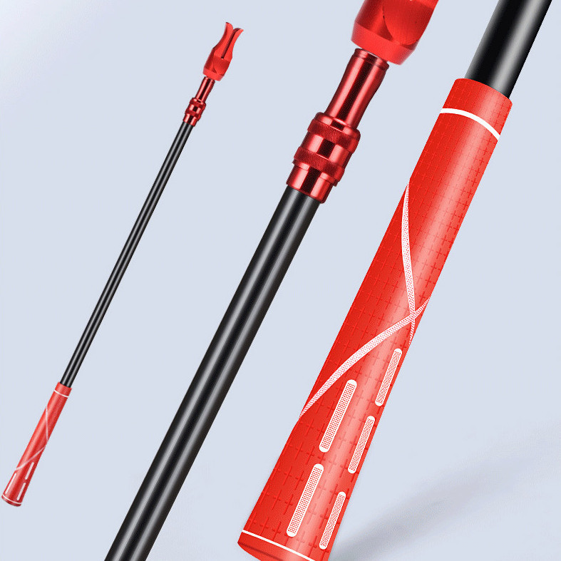 大物杆抛投器抛线器打竿器甩大鞭助抛器远投钓鱼抛杆器支架蓝色抛头