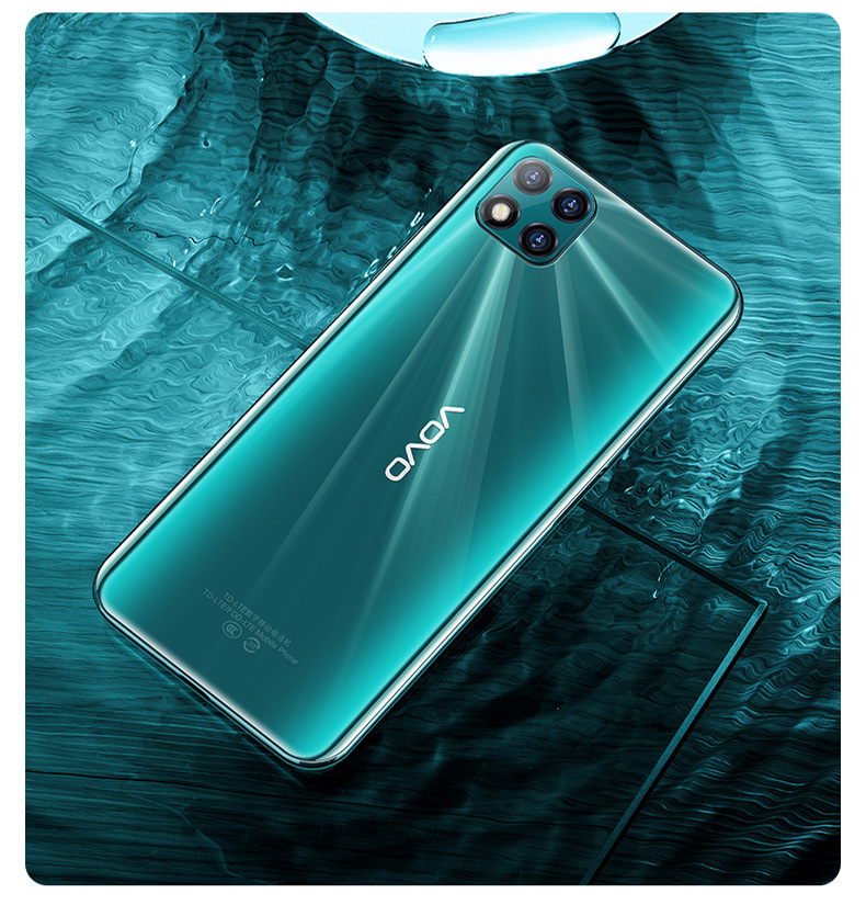 全新5g厂家直营vdvd通智能手机抖音直播便宜机人脸多开baoxiao 绿色