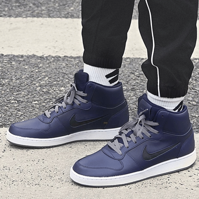 nike耐克男鞋2021春季新款ebernon low舒适低帮运动休闲鞋板鞋bq4222