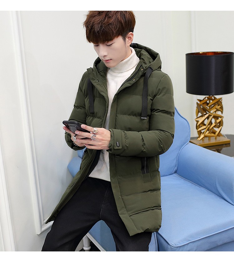 少年学生男士棉袄连帽潮流加厚宽松韩版休闲棉大衣保暖袄子男装棉衣