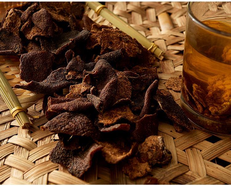 秘制川贝老陈皮片正宗新会陈皮干罐装广东特产零食开罐即食可泡水川贝