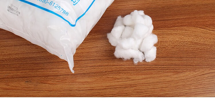 脱脂棉球棉花球蘸碘伏酒精棉消毒棉卷医用级脱脂棉大包500g500g棉球